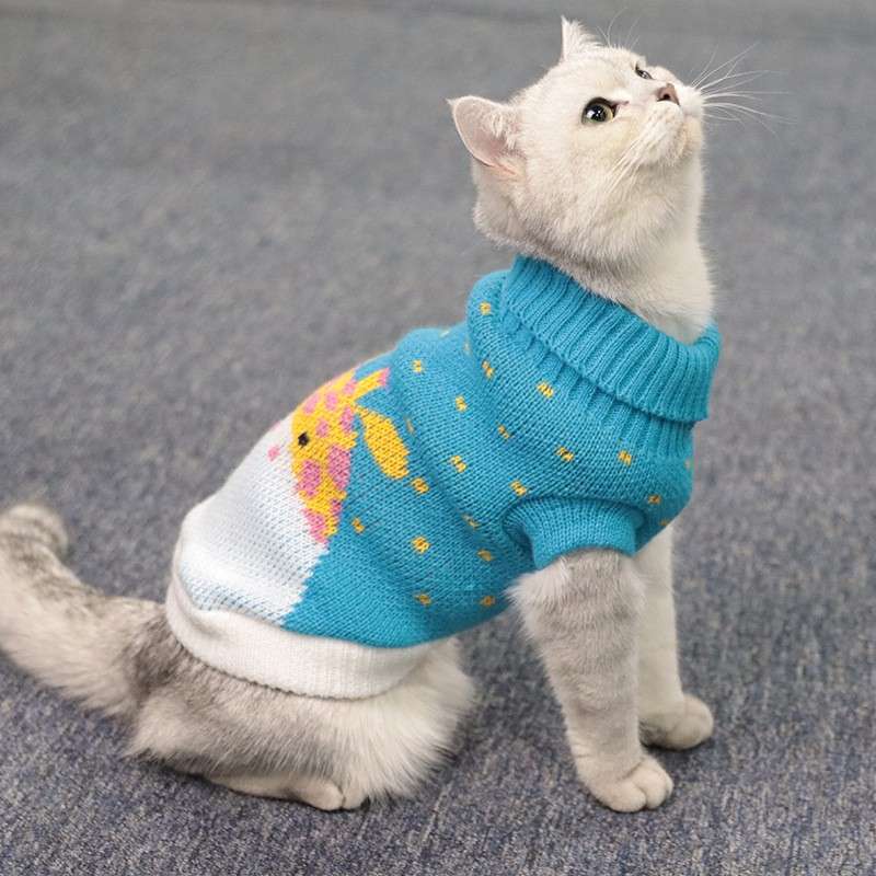 猫 防寒服 | ペット用クリスマスセーター