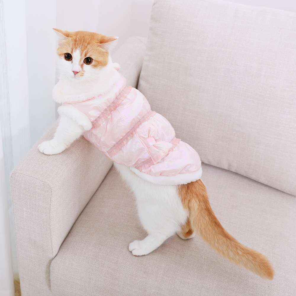 猫 洋服 | ふわもこ猫ちゃんの春色コーデセット